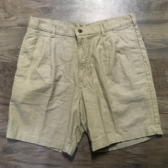 Chaps Other - Chaps Ralph Lauren Shorts Linen Blend NWOT Sz 36